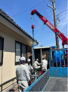 変圧器入れ替え工事