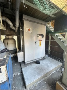 キュービクル更新工事の様子1