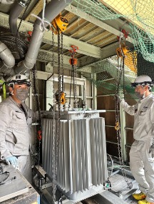 キュービクル更新工事の様子5