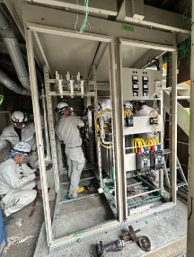キュービクル更新工事の様子6