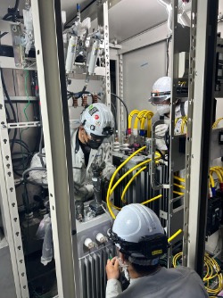 キュービクル更新工事の様子7